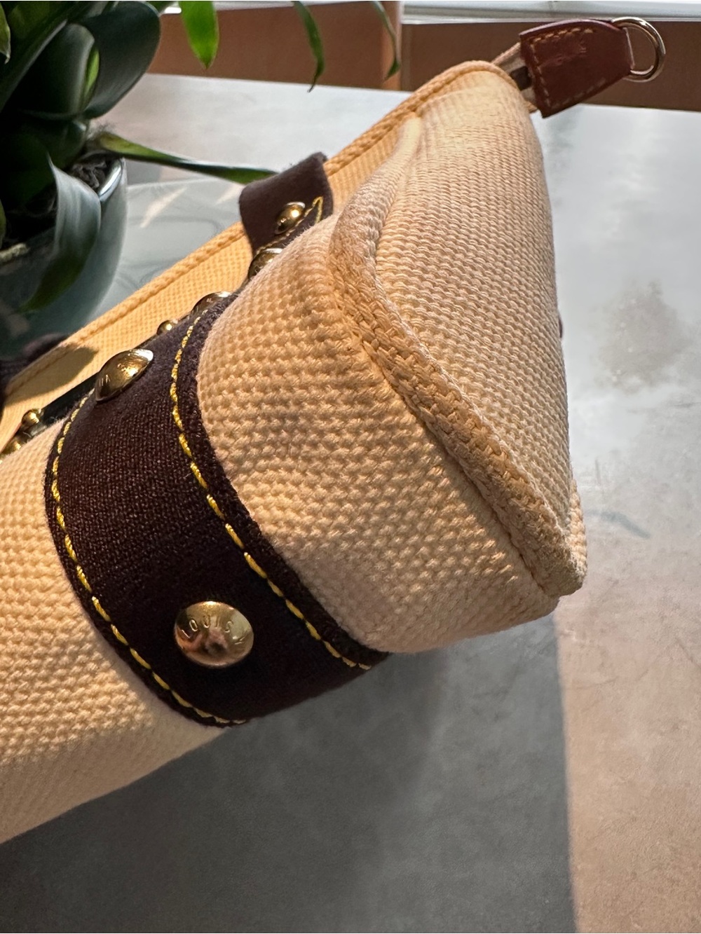 Louis Vuitton Canvas Antigua Cabas PM Vintage - Picture 11 of 16